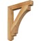 Ekena Millwork Imperial Craftsman Rough Sawn Bracket, Western Red Cedar, 4"W x 28"D x 32"H BKT04X28X32IMP04RWR - alternate 1